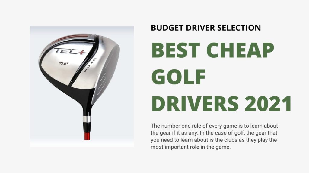 best cheap golf drivers